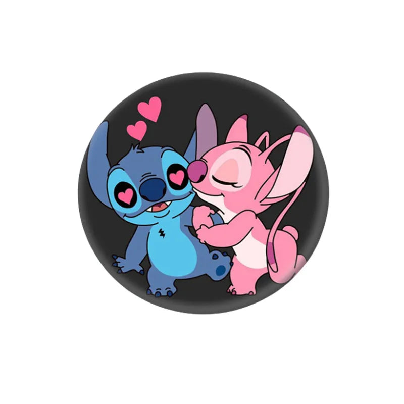 Stitch Mobile Holder Phone Cases Accessories  Stitch Folding Phone Stand Desktop Grip Tok Cellphone Bracket Gifts