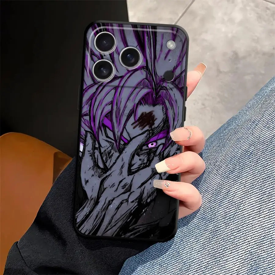 Case for iPhone 17 Pro Max XS XR 13 Mini Air 16 12 11 15 Plus SE 14 7 8 Funda Phone Cover DD-ragonS B-allS Goku