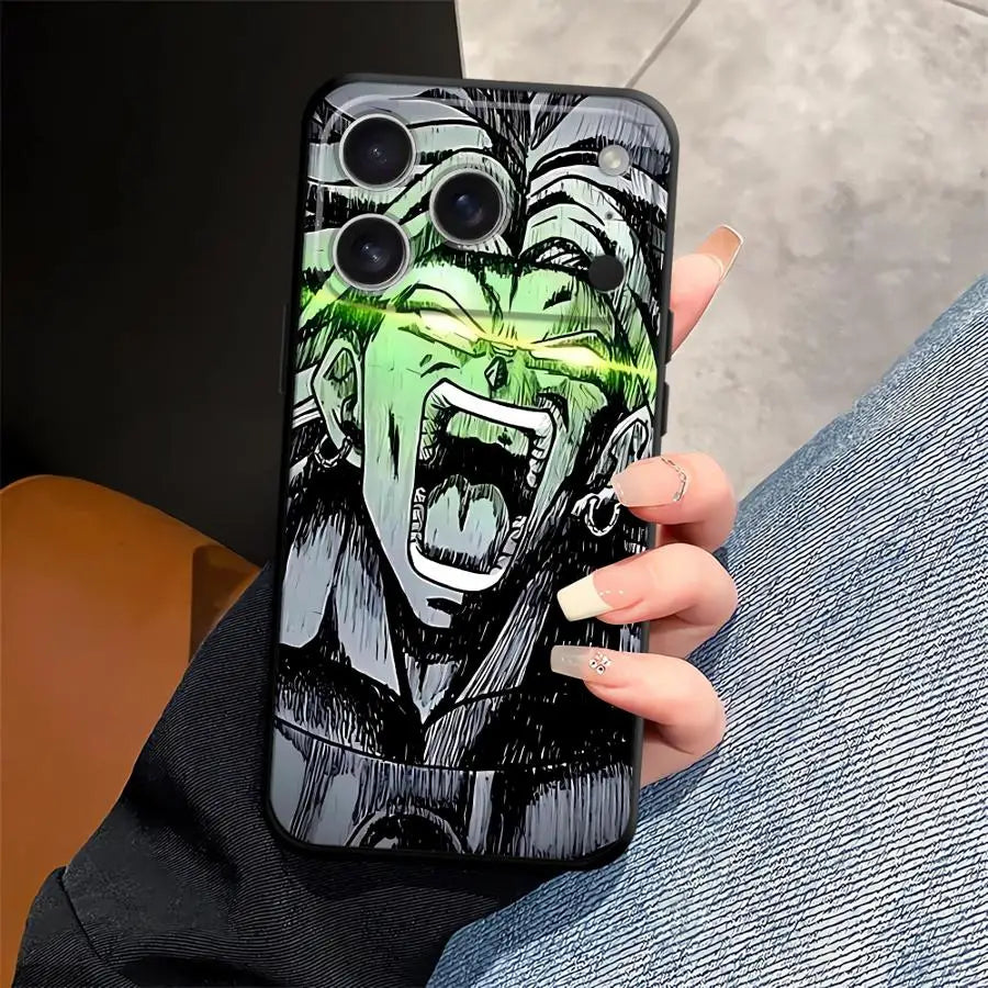 Case for iPhone 17 Pro Max XS XR 13 Mini Air 16 12 11 15 Plus SE 14 7 8 Funda Phone Cover DD-ragonS B-allS Goku